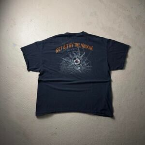 Harley Davidson Black Widow Spider Web Men's XL Tee